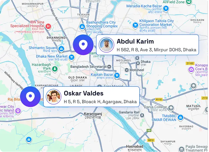 Real-Time Location Updates